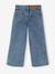 Embroidered Susan wide-leg jeans for girls bleached denim+deep blue+denim blue+medium blue - vertbaudet enfant 