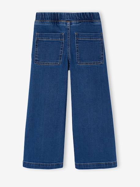 Girls' denim jeggings deep blue+denim grey+light blue+medium blue - vertbaudet enfant 