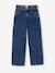 Jean droit fille bleu foncé+bleu moyen+denim gris - vertbaudet enfant 