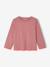 Lot de 3 t-shirts fille fantaisie manches longues anthracite+bleu grisé+corail+écru+indigo+mauve+rose - vertbaudet enfant 
