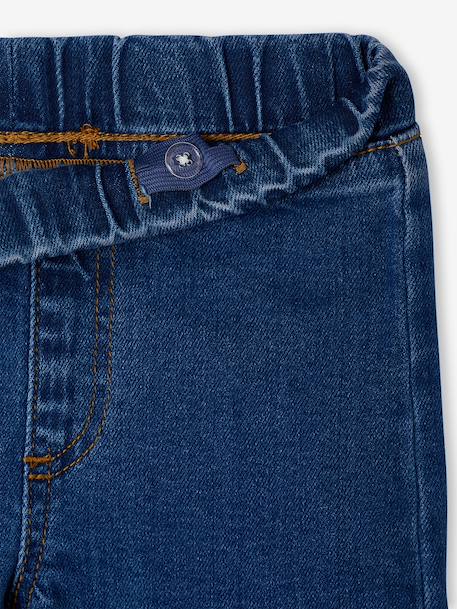 Girls' denim jeggings deep blue+denim grey+light blue+medium blue - vertbaudet enfant 