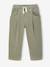 Pantalon fille velours forme loose chocolat+vert de gris+vieux rose - vertbaudet enfant 