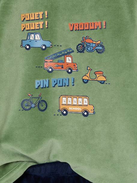 Pack of 2 pyjamas for boys green - vertbaudet enfant 