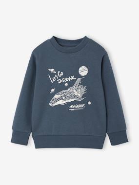 Garçon-Sweat garçon col rond manches longues