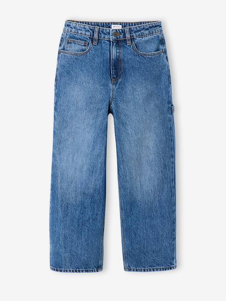 Jean large garçon stone - vertbaudet enfant 