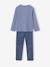 Pack of 2 pyjamas for boys grey blue - vertbaudet enfant 