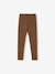 Legging fille motif zébré capsule mère-fille beige+chocolat - vertbaudet enfant 