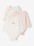Lot de 3 bodies manches longues bébé écru - vertbaudet enfant 