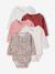 Lot de 5 bodies bébé fille manches longues rose - vertbaudet enfant 