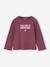 Pack of 3 long-sleeved girls' fancy t-shirts anthracite+coral+ecru+grey blue+indigo+mauve+rose - vertbaudet enfant 