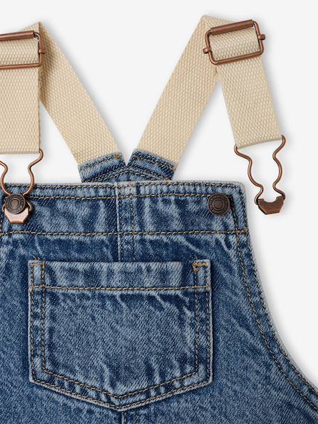 Denim dungarees for baby stone - vertbaudet enfant 