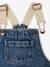 Denim dungarees for baby stone - vertbaudet enfant 