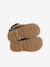 Baby first steps leather zip-up boots dark brown - vertbaudet enfant 