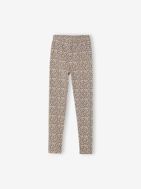 Pack of 3 leggings for girls ink blue+vanilla - vertbaudet enfant 