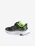 Trainers in textile with touch-fastening strap for boys black - vertbaudet enfant 
