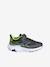 Trainers with touch-fastening strap in textile for boys black - vertbaudet enfant 