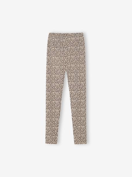 Pack of 3 leggings for girls ink blue+vanilla - vertbaudet enfant 
