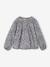 Blouse fille manches smockées ivoire+vanille+vert sauge - vertbaudet enfant 