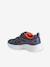 Textile trainers with touch-fastening strap for boys navy blue - vertbaudet enfant 