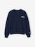 Zip-up sweatshirt for girls slate grey - vertbaudet enfant 