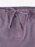 Wide-leg trousers for girls mauve+purple clover - vertbaudet enfant 