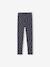 Pack of 3 leggings for girls ink blue+vanilla - vertbaudet enfant 