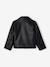 Biker jacket for girls black - vertbaudet enfant 