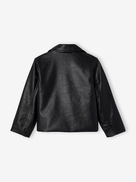 Veste perfecto fille noir - vertbaudet enfant 