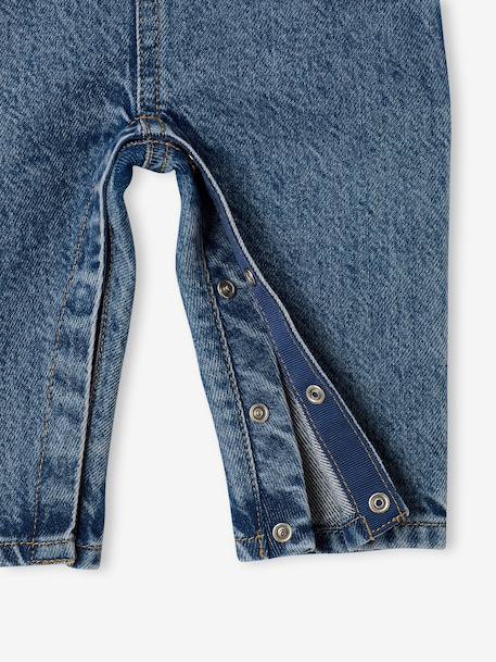 Denim dungarees for baby stone - vertbaudet enfant 