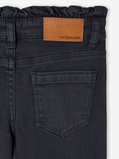 Slim trousers for girls ink blue+mauve - vertbaudet enfant 