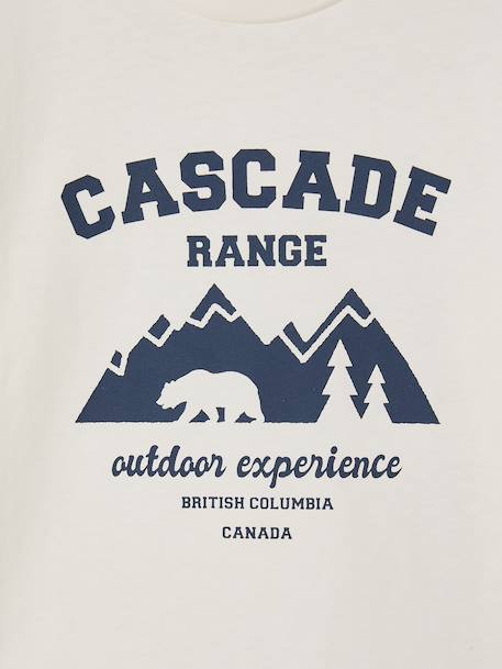 Pack of 3 long-sleeved T-shirts for boys caramel+lilac+rust+sage green - vertbaudet enfant 