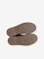 Leather Boots with Elastic, for Girls bordeaux red+camel+gold+navy blue - vertbaudet enfant 