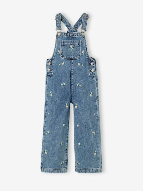 Salopette fille bleu jean - vertbaudet enfant 