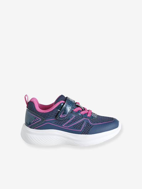 Baskets enfant fille textile à scratch violet - vertbaudet enfant 