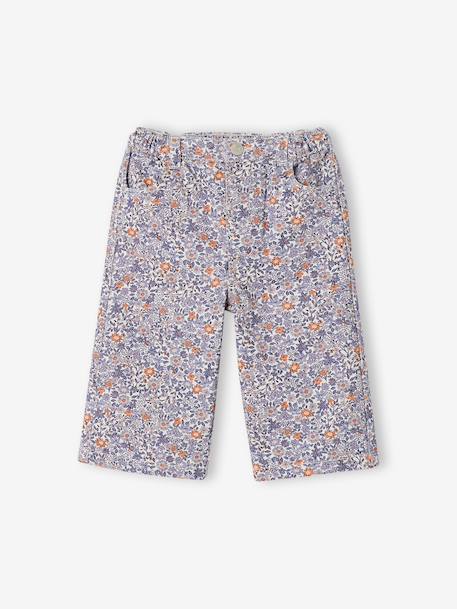 Pantalon large bébé fille bleu - vertbaudet enfant 