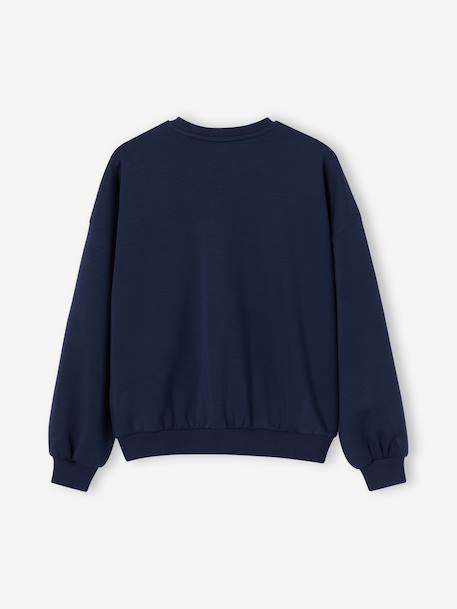 Zip-up sweatshirt for girls slate grey - vertbaudet enfant 