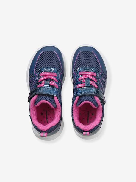Textile touch-fastening trainers for girls violet - vertbaudet enfant 