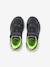Trainers with touch-fastening strap in textile for boys black - vertbaudet enfant 