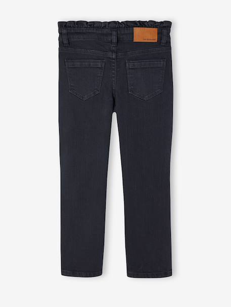 Slim trousers for girls ink blue+mauve - vertbaudet enfant 
