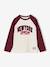 T-shirt manches longues raglan garçon bordeaux - vertbaudet enfant 