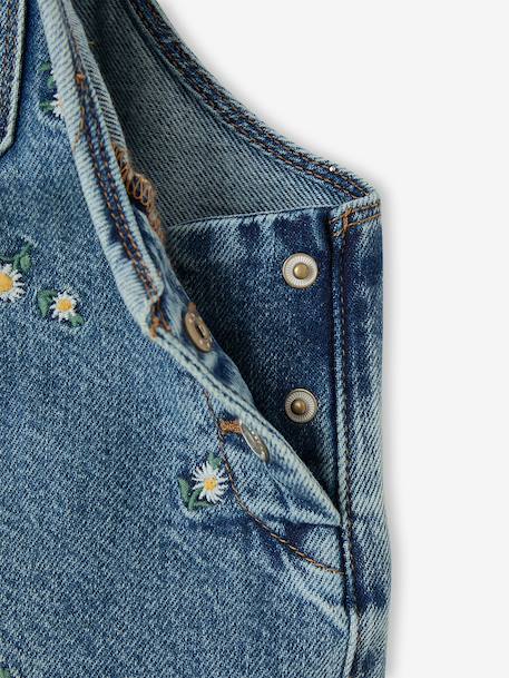 Dungarees for girls denim blue - vertbaudet enfant 