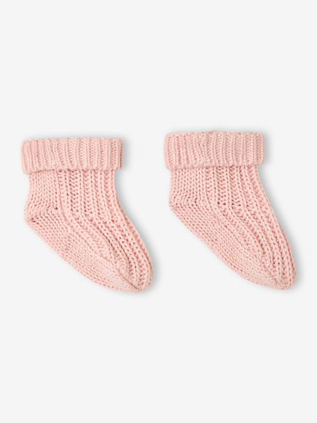 Ensemble 5 pièces naissance bébé fille rose - vertbaudet enfant 