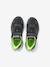 Trainers in textile with touch-fastening strap for boys black - vertbaudet enfant 