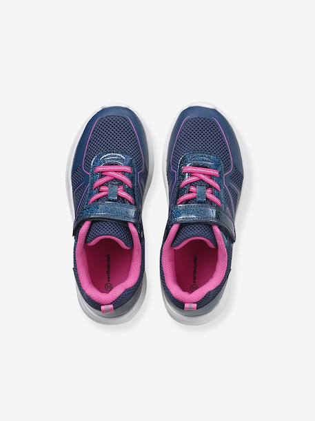 Textile touch-fastening trainers for girls violet - vertbaudet enfant 