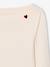 Pack of 2 Ribbed T-Shirts for Girls, JONEN bordeaux red+marl grey - vertbaudet enfant 