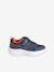 Textile trainers with touch-fastening strap for boys navy blue - vertbaudet enfant 