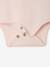 Lot de 2 bodies naissance manches longues cappuccino+rose pâle+vert sauge - vertbaudet enfant 
