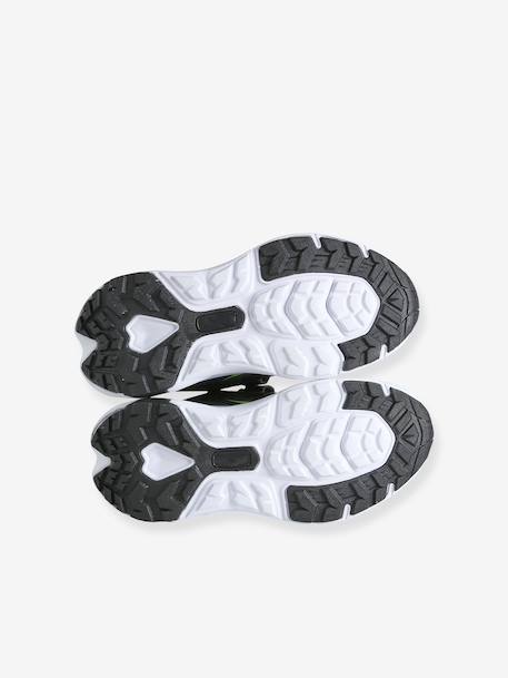 Trainers in textile with touch-fastening strap for boys black - vertbaudet enfant 