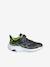 Trainers in textile with touch-fastening strap for boys black - vertbaudet enfant 