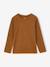 Lot de 3 T-shirts manches longues garçon caramel+lilas+rouille+vert sauge - vertbaudet enfant 